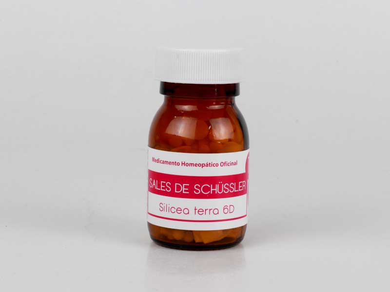 Sal de Schüssler número 11, “de la belleza”. Fotificante general que estabiliza la piel, el cabello, las uñas, los pies, las manos y el tejido conjuntivo.
