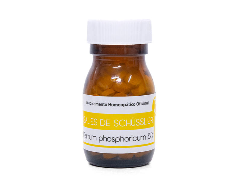 Sales de Schüssler Similia-Sal 3-Ferrum phosohoricum